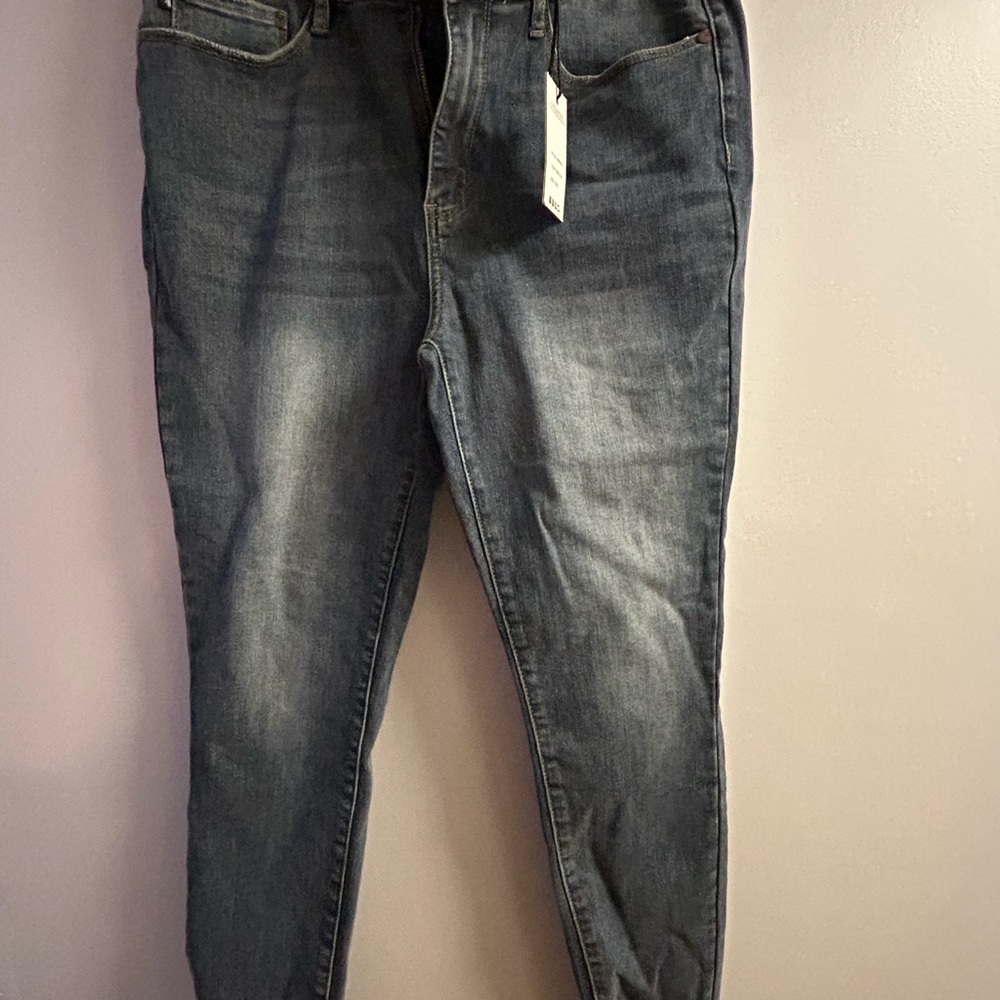 Judy blue skinny fit jeans mid rise size 15/32 NWT